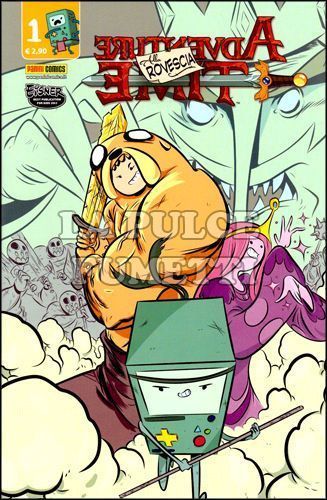 GRANDI AVVENTURE PANINI #    10 - ADVENTURE TIME - ALLA ROVESCIA 1